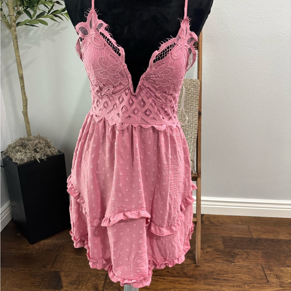 Rue21 Pink Textured Dress